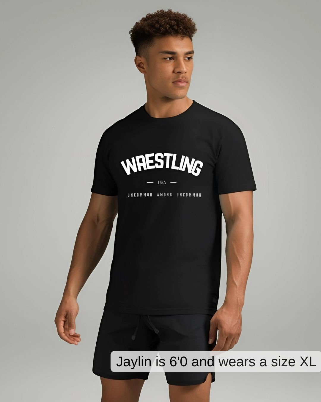 UNCOMMON AMONG UNCOMMON T-SHIRT | BLACK