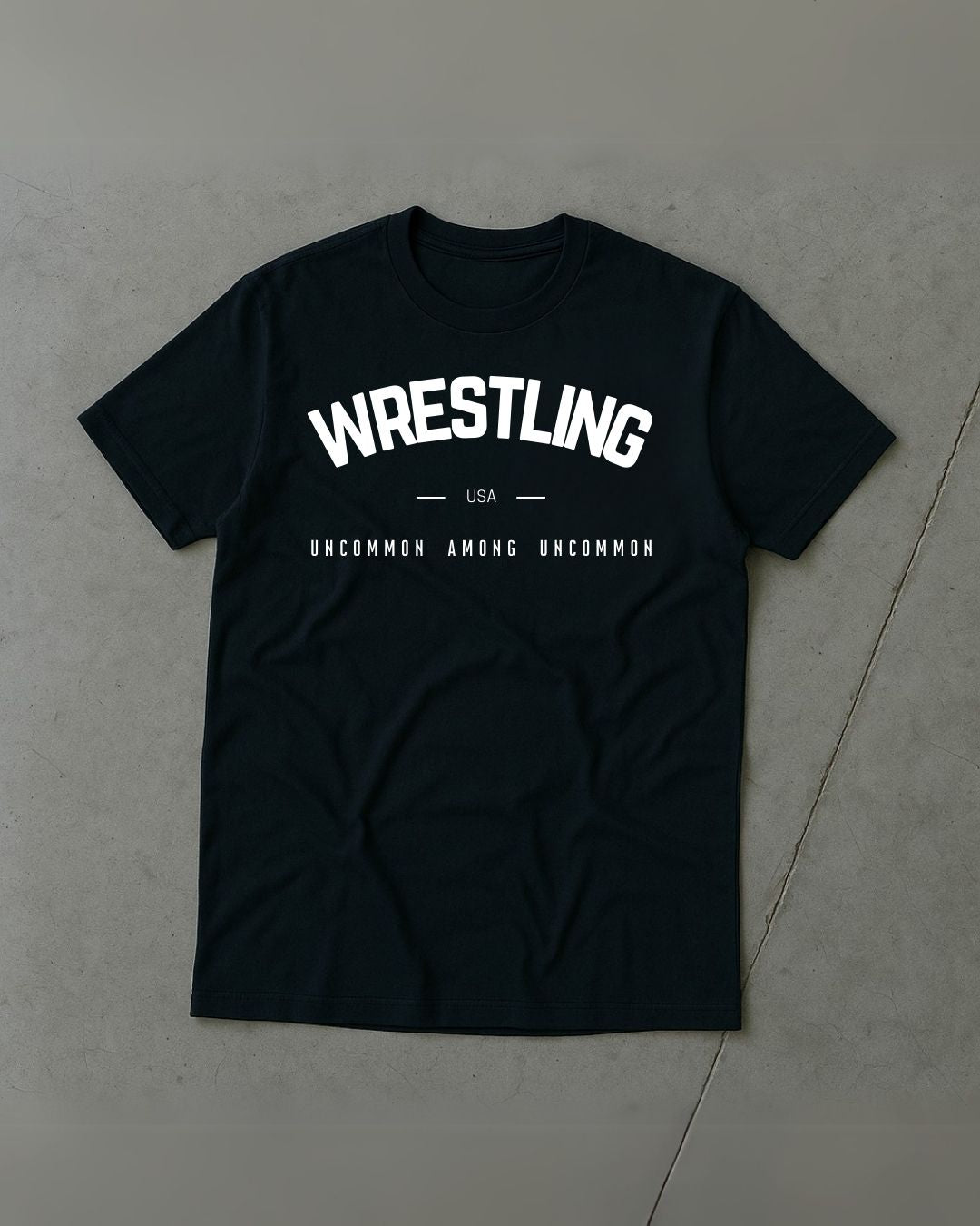 UNCOMMON AMONG UNCOMMON T-SHIRT | BLACK