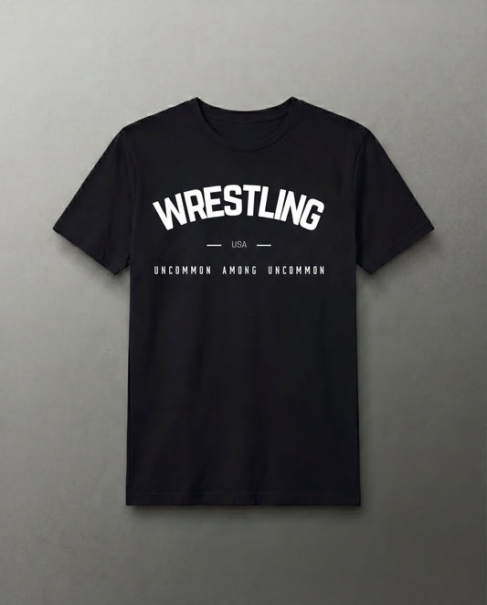 UNCOMMON AMONG UNCOMMON T-SHIRT | BLACK