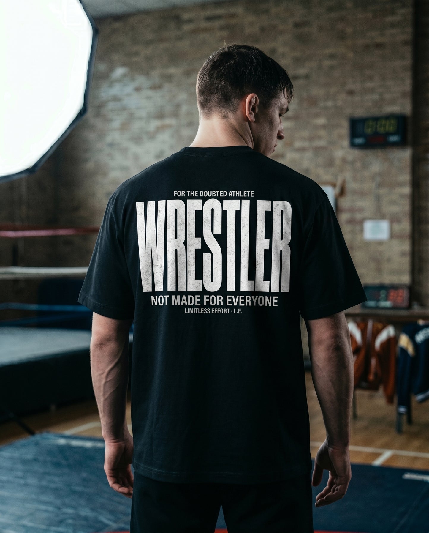 WRESTLER - NOT MADE FOR EVERYONE Heavyweight T-Shirt