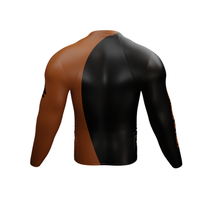 LIMITLESS EFFORT | BROWN RASHGUARD V1