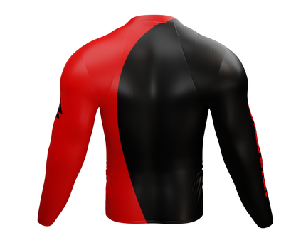 EFFORT SANS LIMITE | RASHGUARD ROUGE/NOIR V1